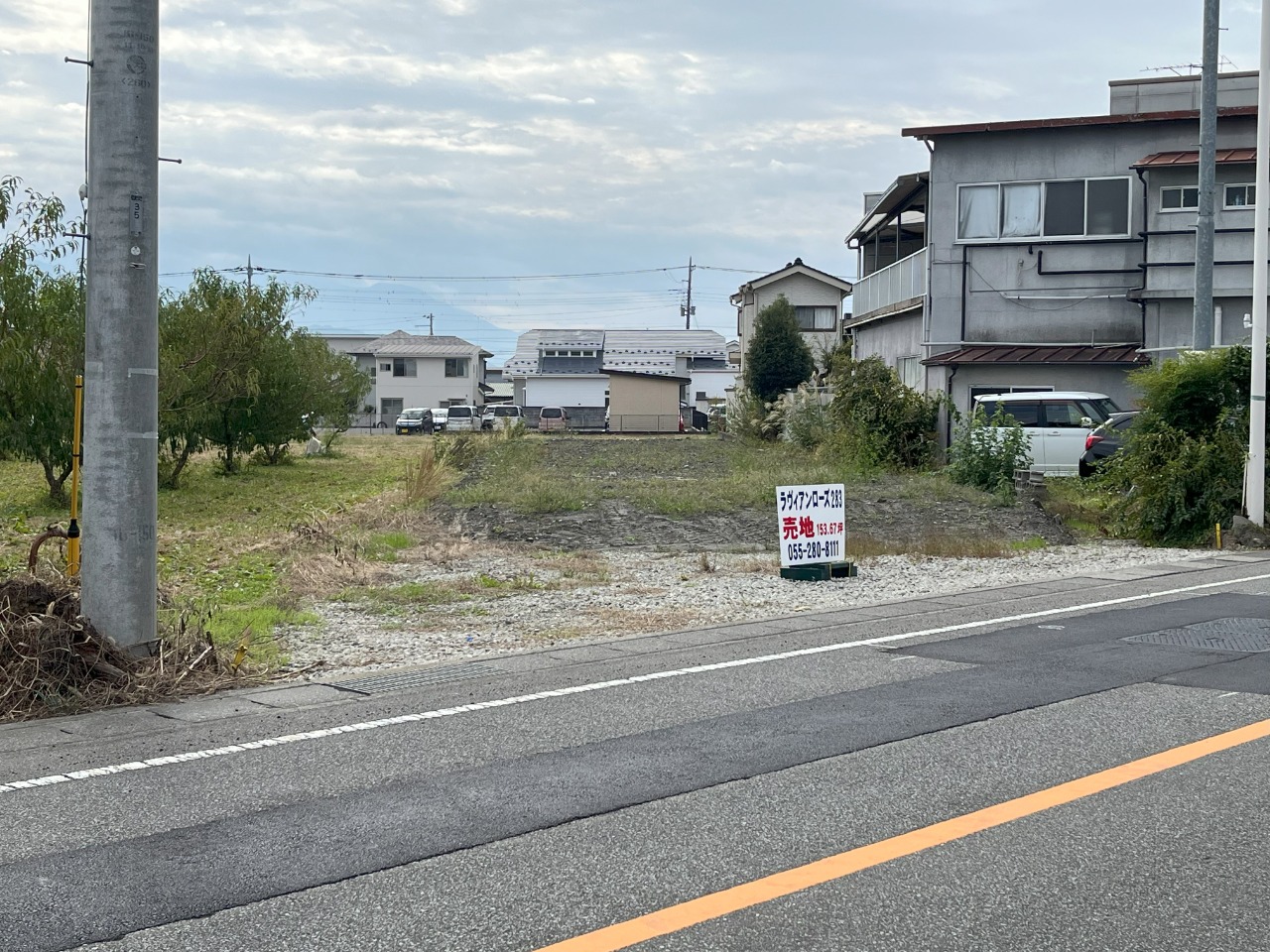 【売土地】南アルプス市小笠原153坪