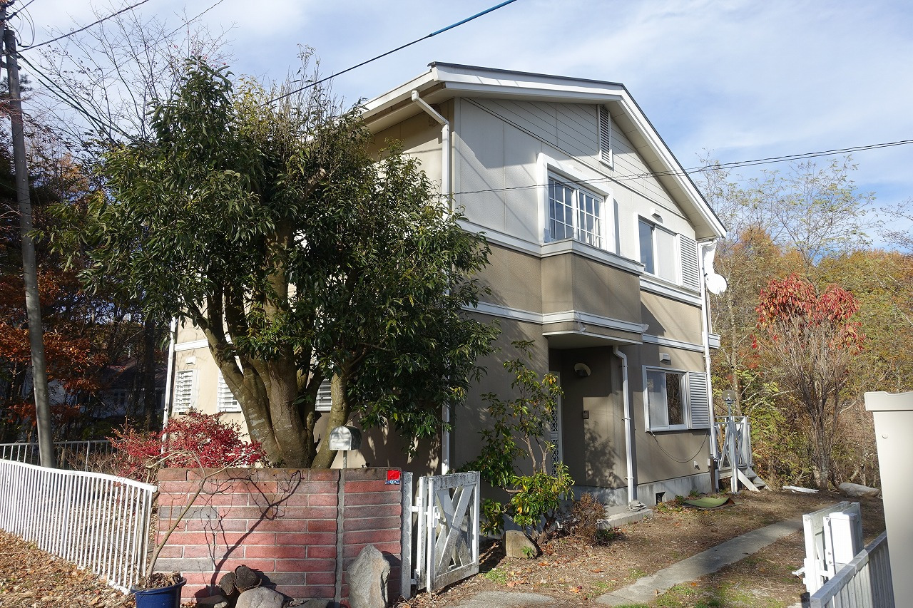 建物外観、リフォーム後引渡し