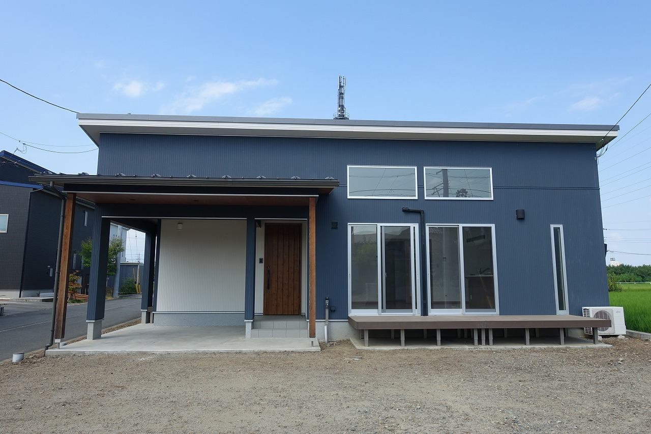 平屋建ての住宅です