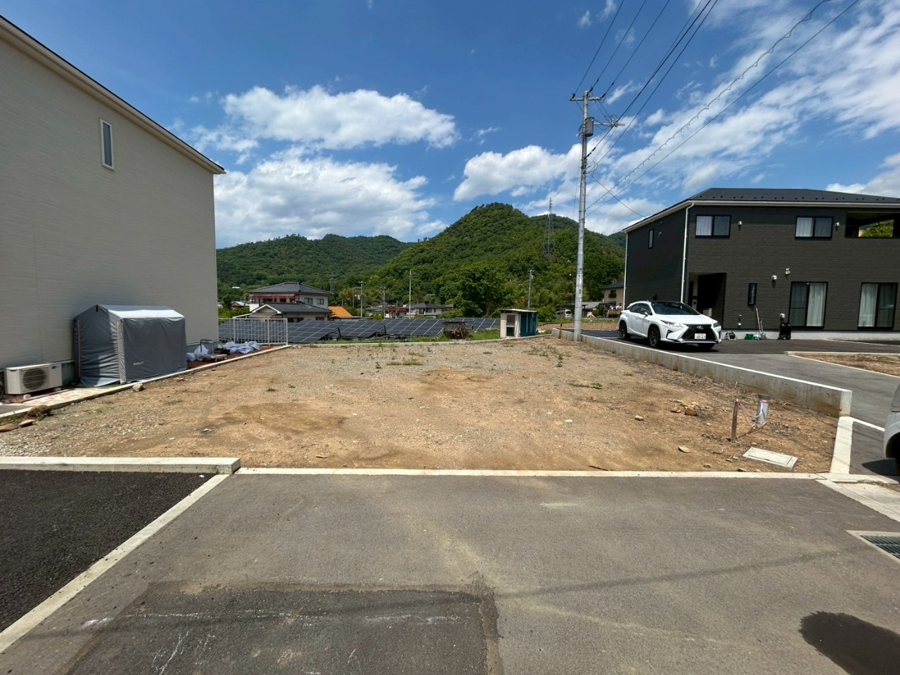 新規分譲地の1区画です