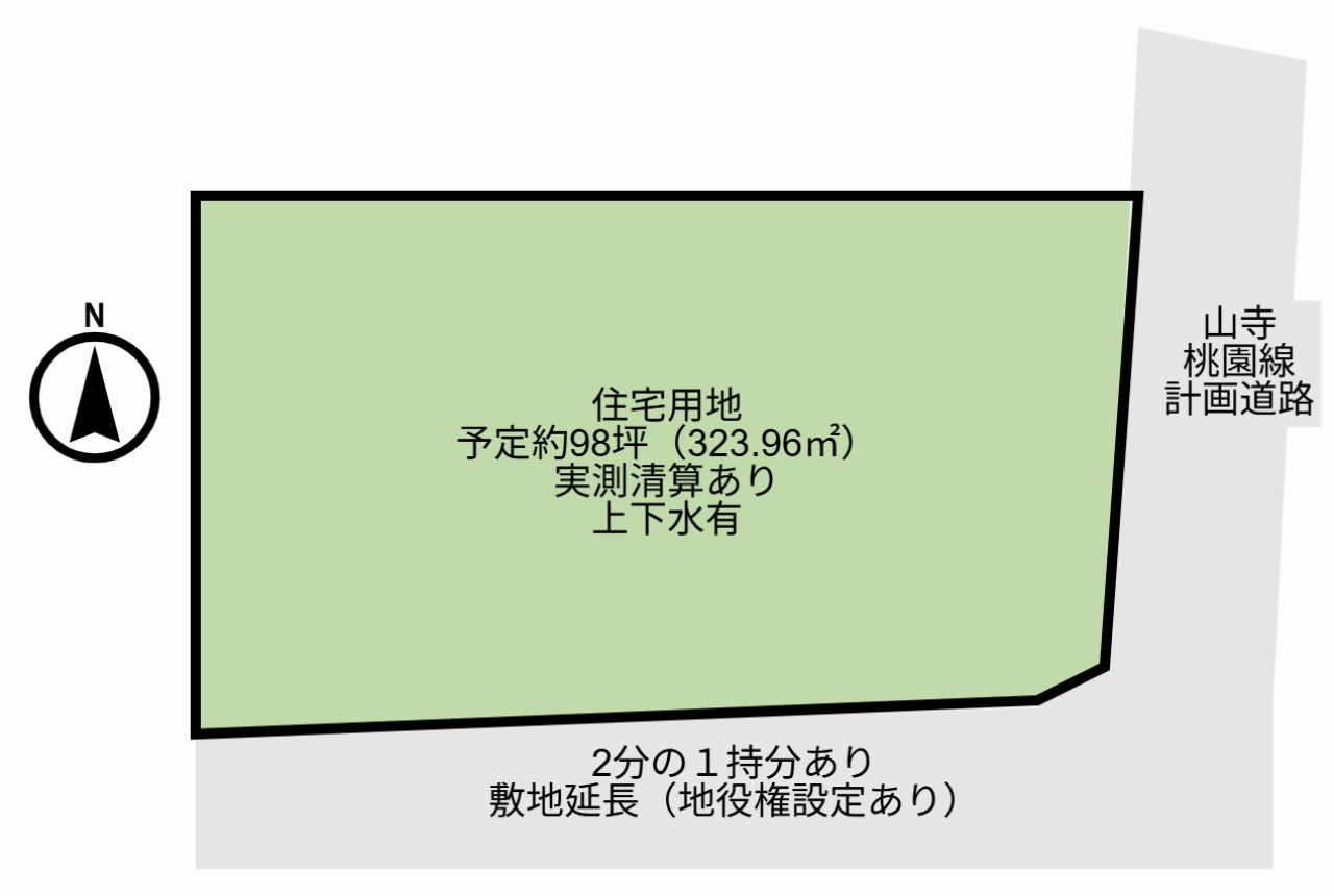 区画計画図
