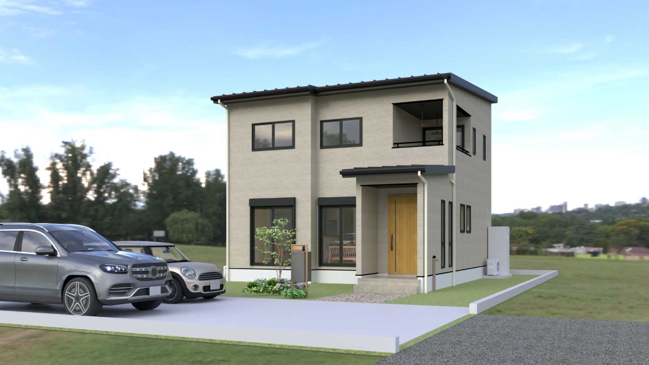 外観　建物　完成イメージ