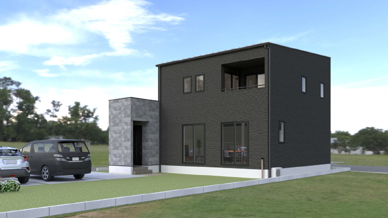 外観　建物　完成イメージ