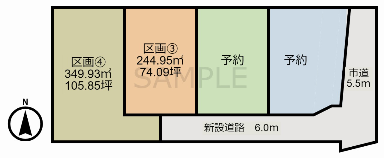 区画図
